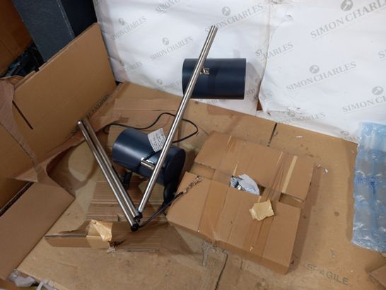 BOXED JOHN LEWIS DOUBLE HEAD 2 LIGHT FLOOR LAMP