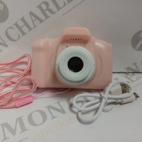 CHILDRENS DIGITAL CAMERA - PINK