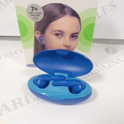 BOXED BELKIN SOUNDFORM NANO WIRELESS EARBUDS FOR KIDS