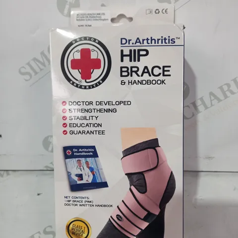 DR ARTHRITIS HIP BRACE & HANDBOOK IN PINK