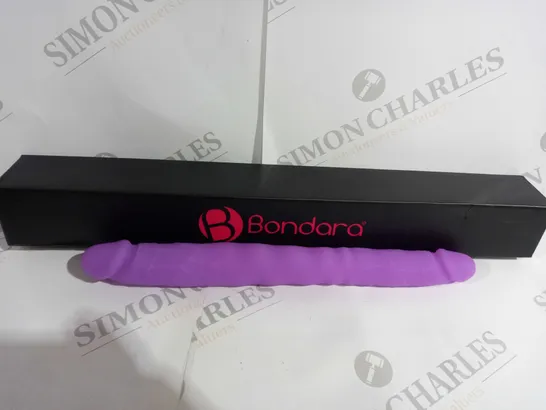 BOXED BONDARA DOUBLE ENDED DILDO IN PURPLE