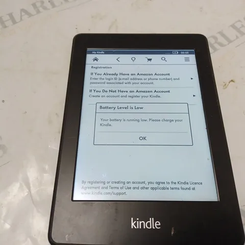 AMAZON KINDLE MODEL: EY21