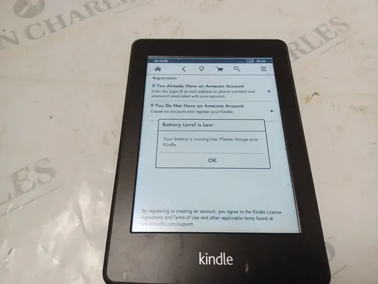 AMAZON KINDLE MODEL: EY21