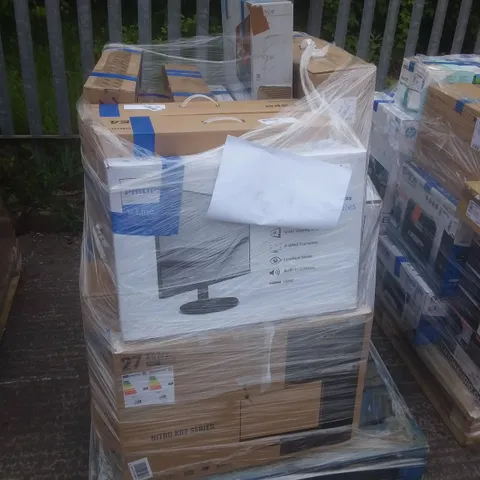 PALLET OF APPROXIMATELY 19 ASSORTED MONITORS INCLUDING: