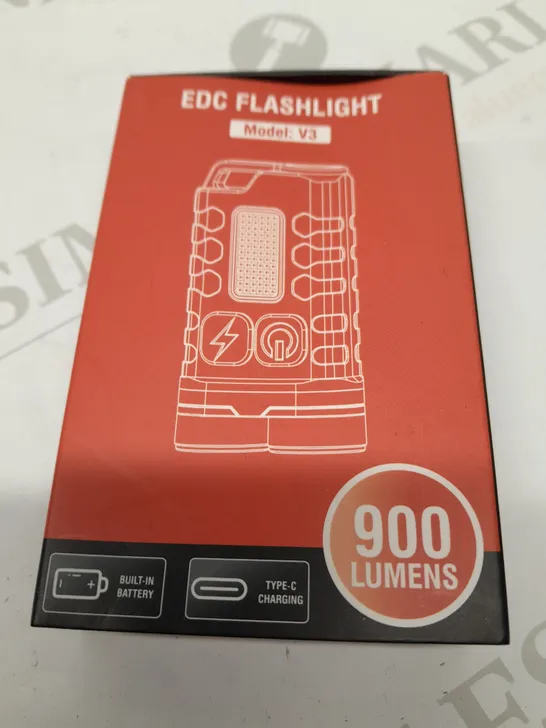 APPROXIMATELY 24 BRAND NEW BOXED EDC FLASHLIGHT MODEL V3 900 LUMENS