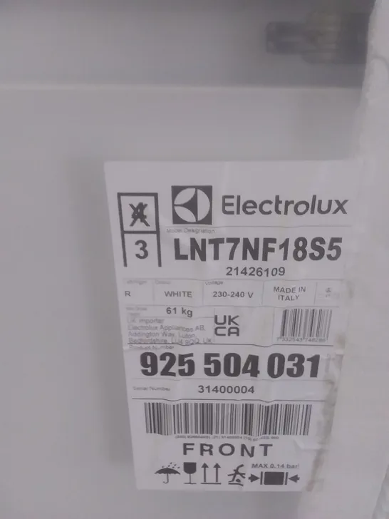 ELECTROLUX LNT7NF18S5 FRIDGE FREEZER RRP £834.00