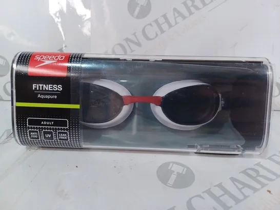 BOXED SPEEDO FITNESS AQUAPURE ADULT SWIMMING GOGGLES