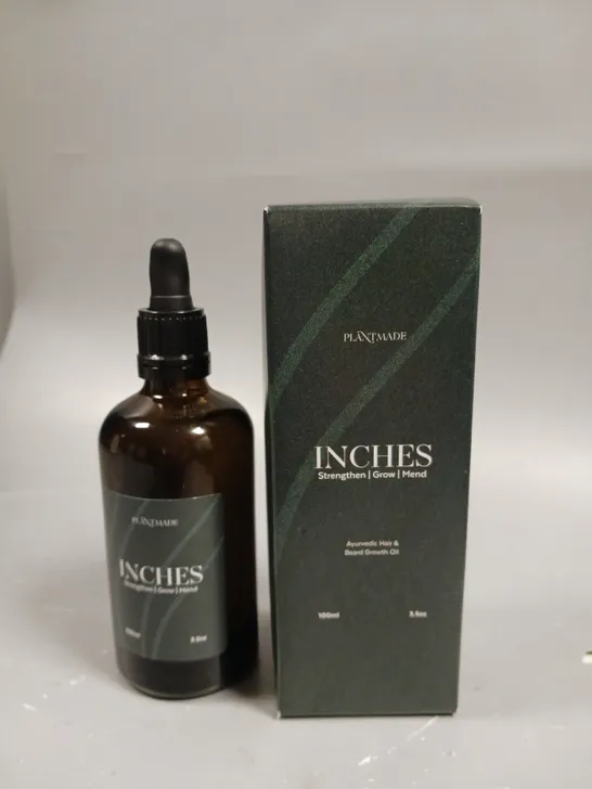 PLANTMADE INCHES HAIR & BEARD GROWTH OIL - 100ML