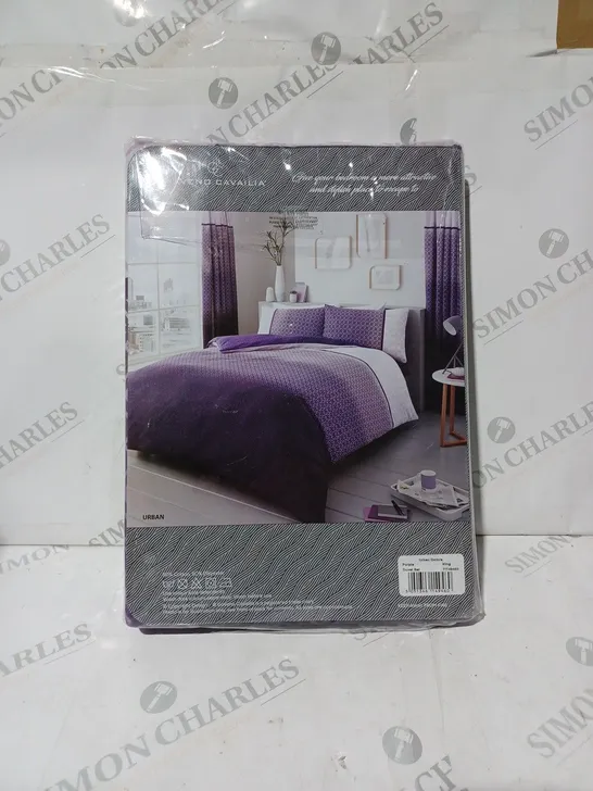 GAVENO CAVAILIA URBAN OMBRE PURPLE KING SIZE DUVET SET