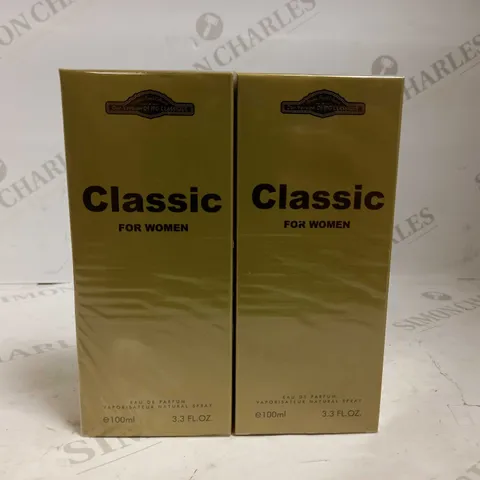 LOT OF 12 DFC CLASSIC FOR WOMEN EDP 100ML