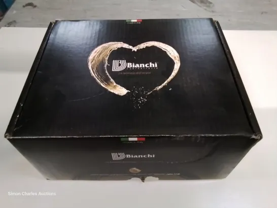 BOXED BIANCHI SINGLE HOLE BIDET MIXER WITH AUTOMATIC POP UP WASTE