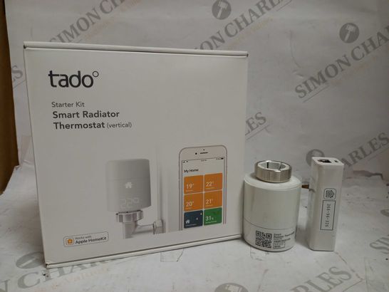 TADO SMART RADIATOR THERMOSTAT STARTER KIT V3+ VERTICAL V3P-SK-SRT01VIB01-APL-ML-00