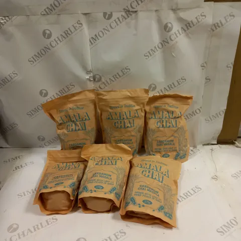 6X AMALA CHAI CARDAMOM CHAI MASALA 