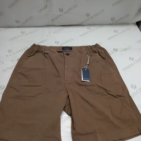 MR MAVIS BROWN SHORTS SIZE W34