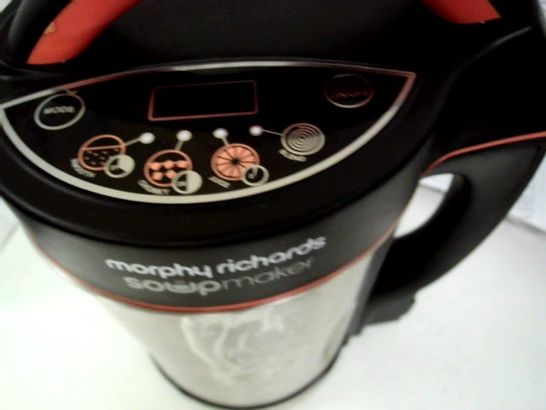 MORPHY RICHARDS 48822 SOUP MAKER, STAINLESS STEEL, 1000 W, 1.6 LITERS