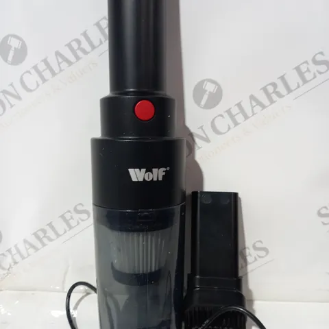BOXED WOLF CORDLESS CAR BUDDY VACUUM CLEANER