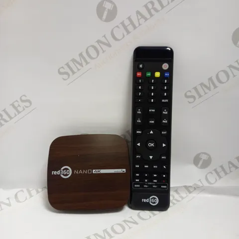 RED360 NANO 4K SMART ANDROID TV BOX 