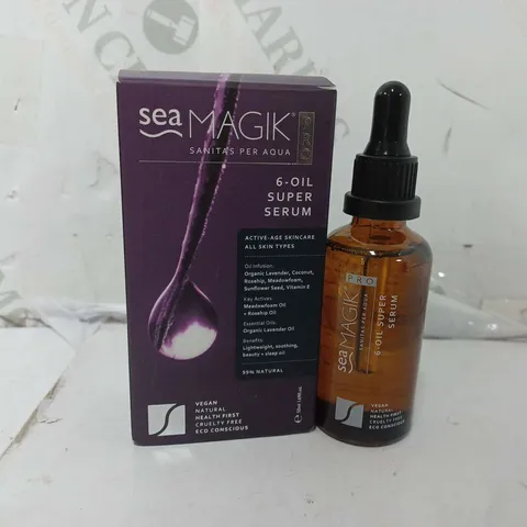 4 BOXED SEA MAGIK PRO 6 OIL SUPER SERUM