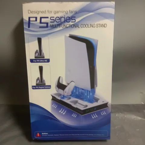 BOXED PS SERIES MULTIFUNCTIONAL COOLING STAND FOR PS5