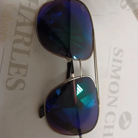 RAY BAN SILVER SUNGLASSES