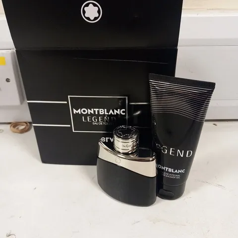 BOXED MONT BLANC LEGEND EAU DE TOILETTE GIFT SET