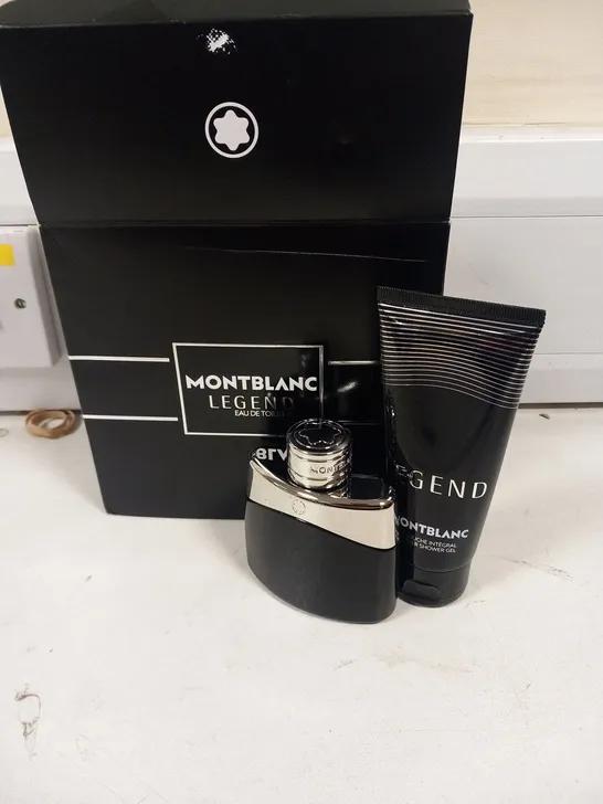 BOXED MONT BLANC LEGEND EAU DE TOILETTE GIFT SET