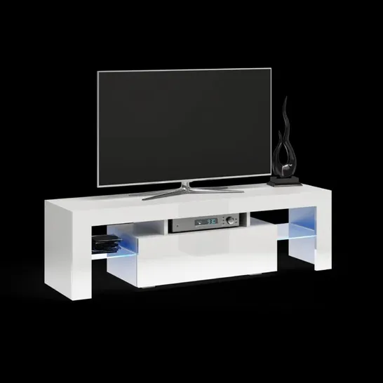 BOXED ALLENGROVE TV STAND FOR TVS UP TO 60" (1 BOX)