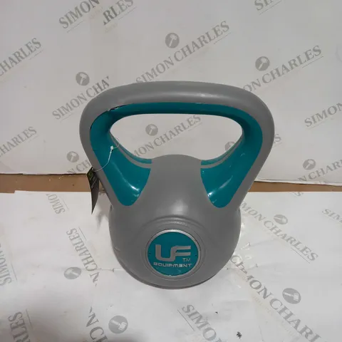 URBAN FITNESS 10KG KETTLEBELL - TEAL AND GREY