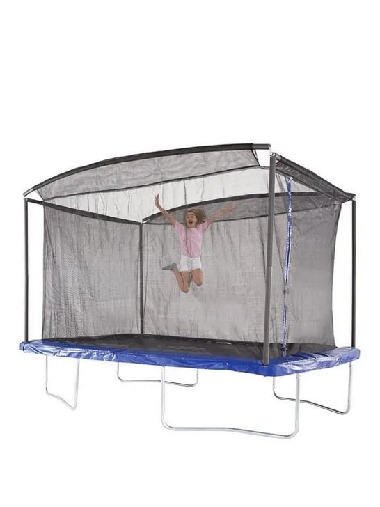 BOXED SPORTSPOWER 12 X 8FT RECTANGULAR TRAMPOLINE WITH EASI-STORE (BOX 2 OF 2 ONLY) RRP £299.99