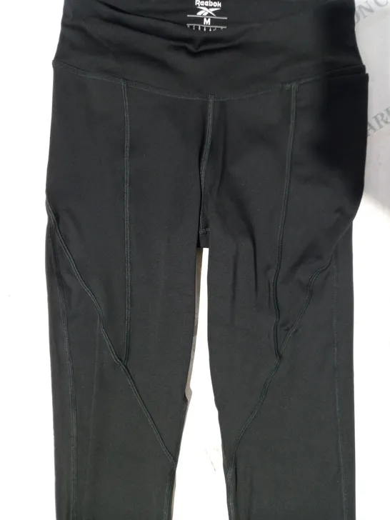 REEBOK SPEEDWICK LEGGINGS IN BLACK SIZE M