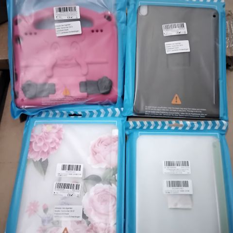 PALLET OF APPROXIMATELY 17 BOXES OF PHONE CASES INCLUDING COLORFUL FLOWERS IPAD CASE, GREEN FIRE HD CASE, BLACK IPAD CASE, FIRE HD MAGENTA CASE