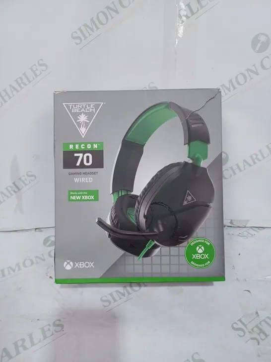 TURTLE BEACH RECON 70 WIRED GAMING XBOX HEADSET 