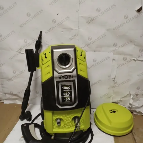 Ryobi high pressure washer 