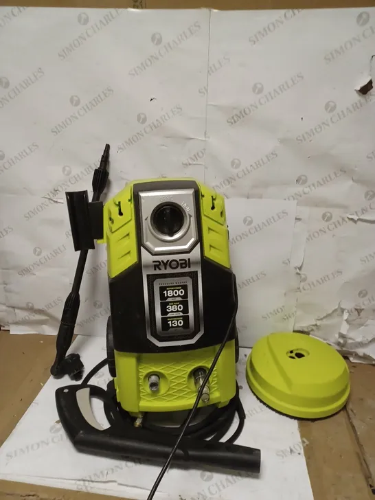 Ryobi high pressure washer 