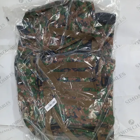 BAGGED CAMOUFLAGE BACKPACK