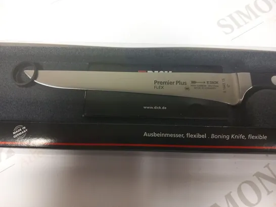 BRAND NEW BOXED DCK PREMIER PLUS FORGED SERIES 15CM BONING KNIFE, FLEXIBLE