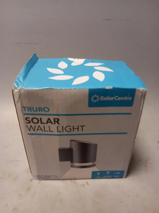 BOXED SOLAR CENTRE TRURO SOLAR WALL LIGHT