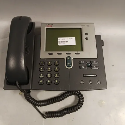 APPROXIMATELY 30 CISCO 7942 SERIES IP OFFICE TELEPHONES - COLLECTION ONLY	