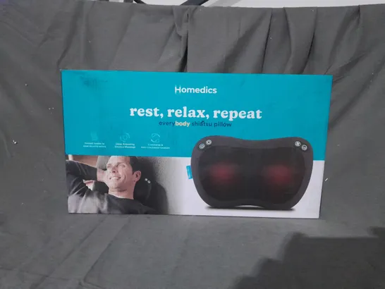 BOXED HOMEDICS EVERYBODY SHIATSU PILLOW 