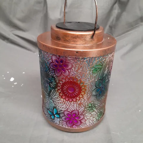 BOXED GARDEN REFLECTIONS RECHARGEABLE BUTTERFLY LANTERN