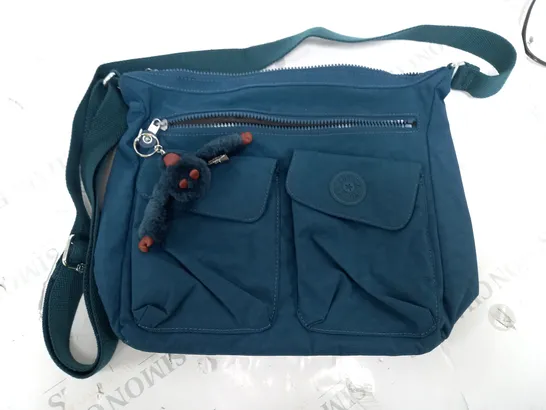 KIPLING BLUE HAND BAG 