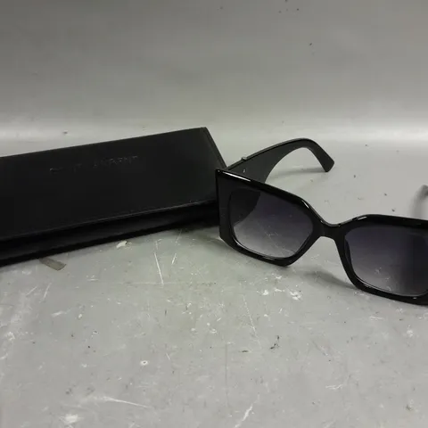 SAINT LAURENT YSL LOGO FRAME SUNGLASSES 