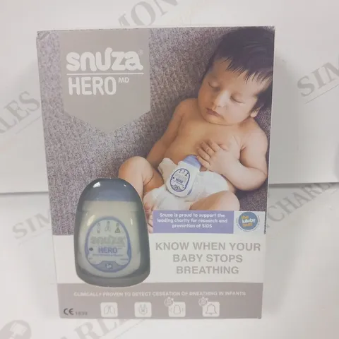 BOXED SNUZA HERO PORTABLE BABY BREATHING MONITOR