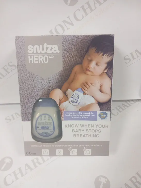 BOXED SNUZA HERO PORTABLE BABY BREATHING MONITOR