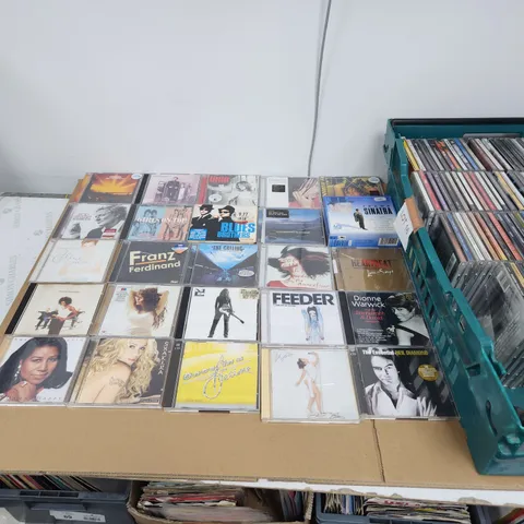 A VERY LARGE QUANTITY OF CDs FROM 80s / 90s /2000s