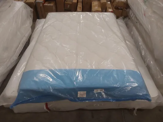 QUALITY BAGGED DOUBLE 135cm AIRSPRUNG LUXURY QUILTED MEDIUM MATTRESS RRP £229