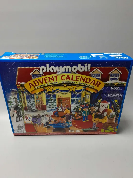 BOXED PLAYMOBIL ADVENT CALENDAR SET - 70188