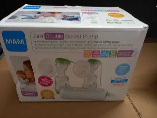MAM 2IN1 DOUBLE BREAST PUMP 