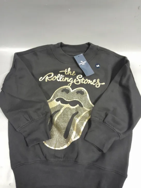 ABERCROMBIE KIDS THE ROLLING STONES JUMPER - 5/6