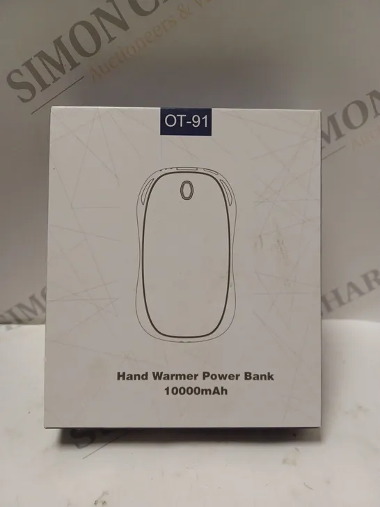 BOXED OT-91 HAND WARMER POWER BANK 